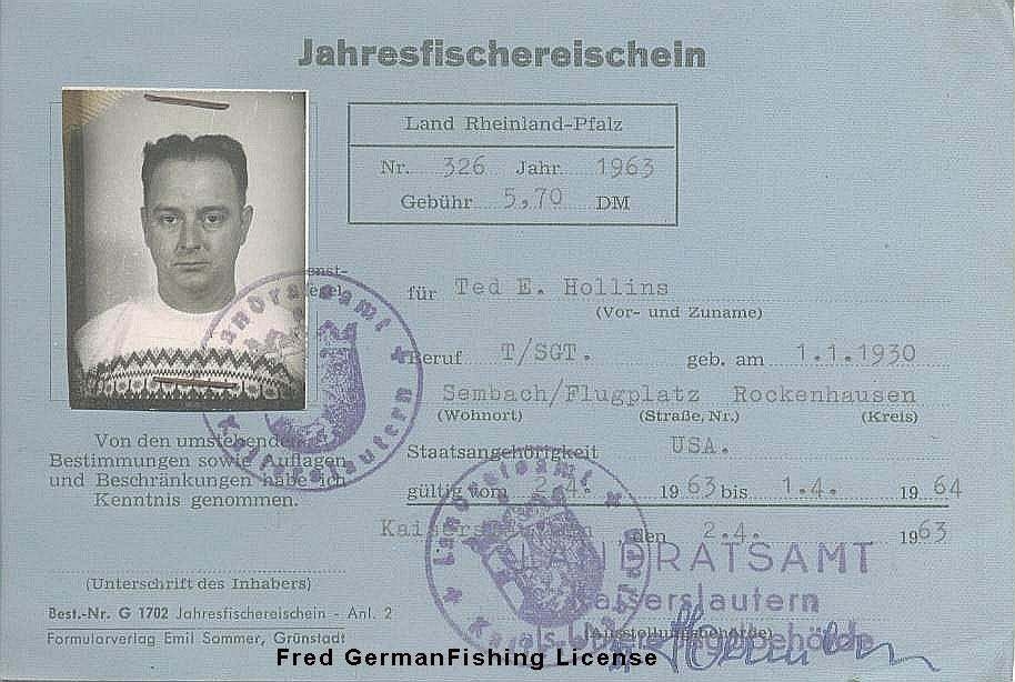 Fred Hollins' Sembach Pics