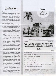 Orlando AFB Guide (courtesy of James Powell)