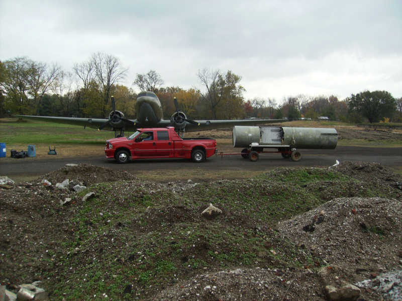 Mace B Restoration at the Indiana Military Museum (photo courtesy of Frank Roales)