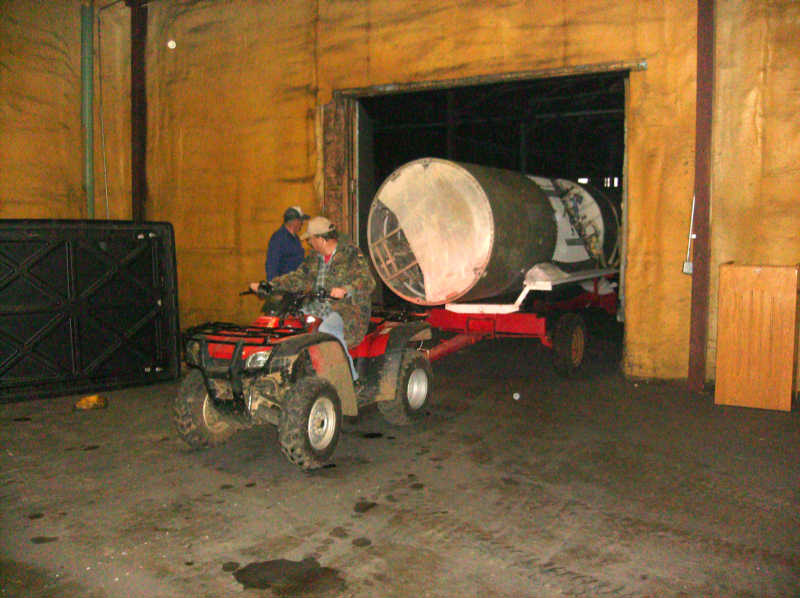 Mace B Restoration at the Indiana Military Museum (photo courtesy of Frank Roales)