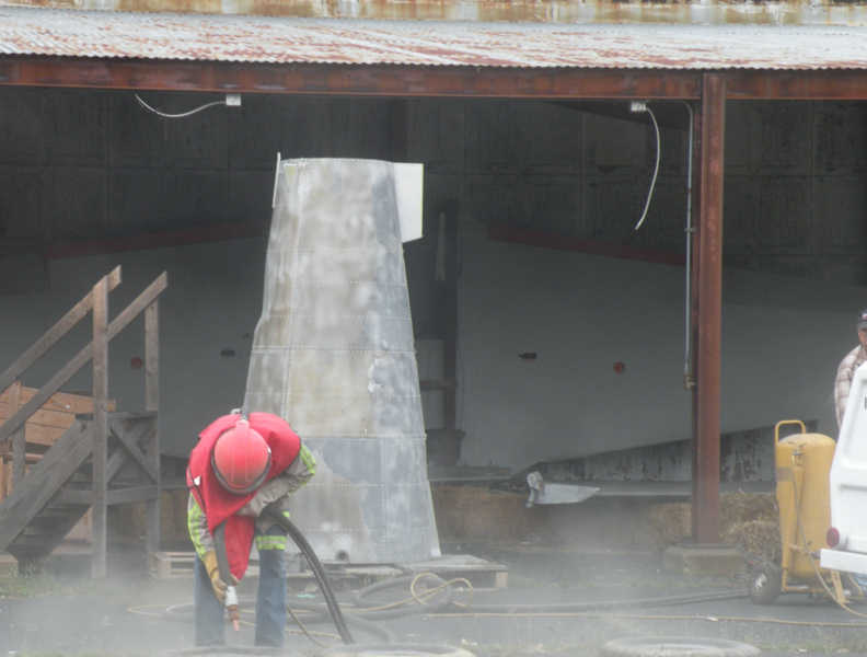 Mace B Restoration at the Indiana Military Museum (photo courtesy of Frank Roales)