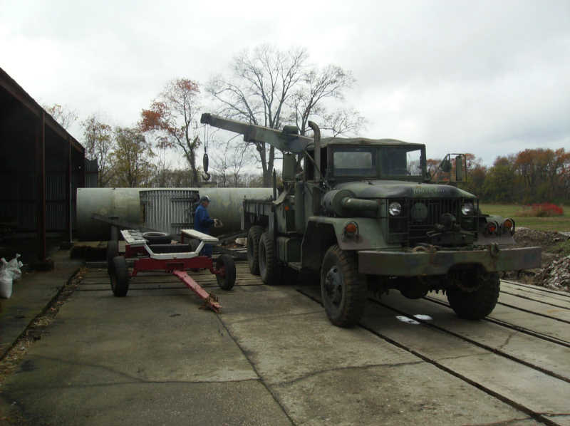 Mace B Restoration at the Indiana Military Museum (photo courtesy of Frank Roales)