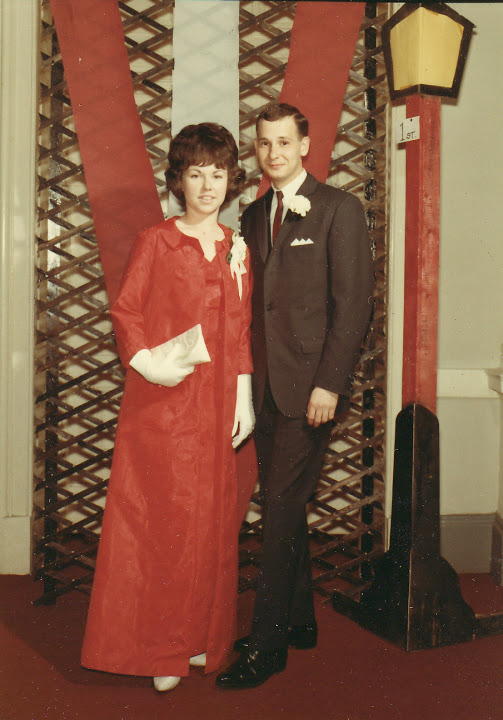 Russ & Bridget (Bridget's Jr. Prom, 1966 - Kaiserslautern, Germany)