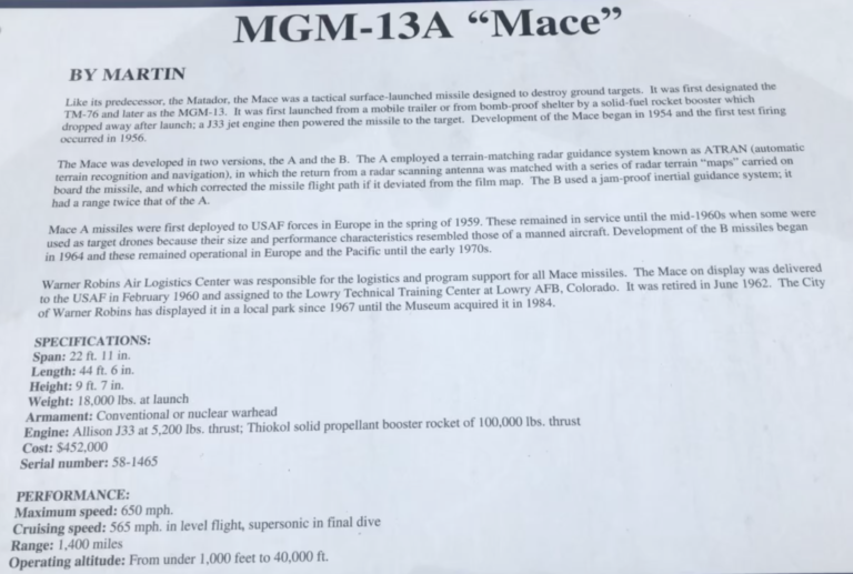 MGM-13A "Mace"